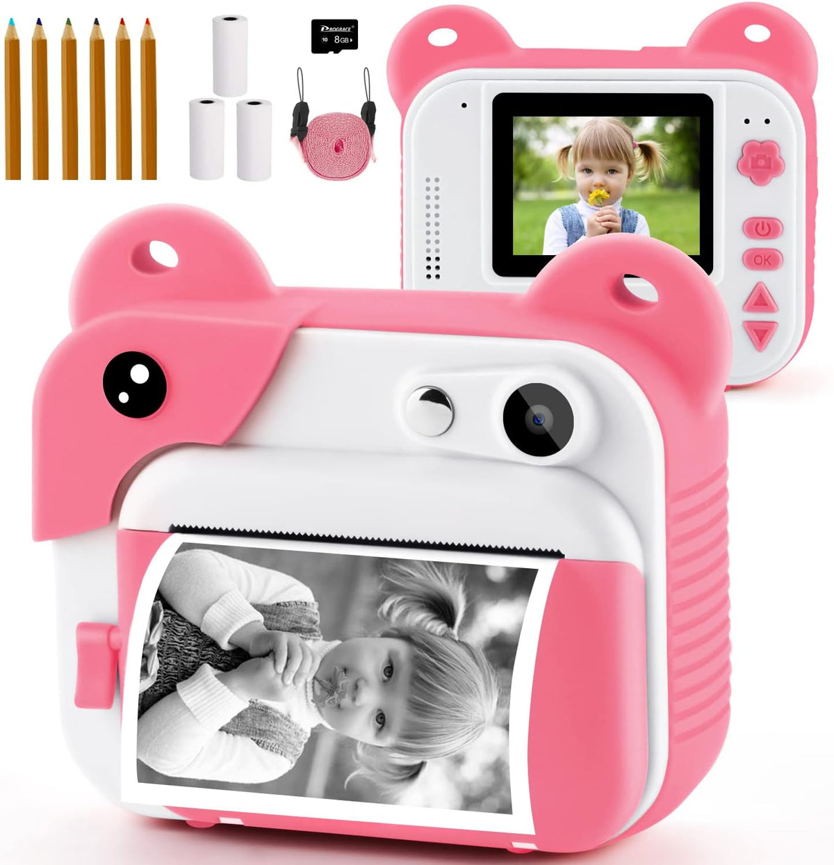Instant Print Kids Digital Video Camera 8M B59877