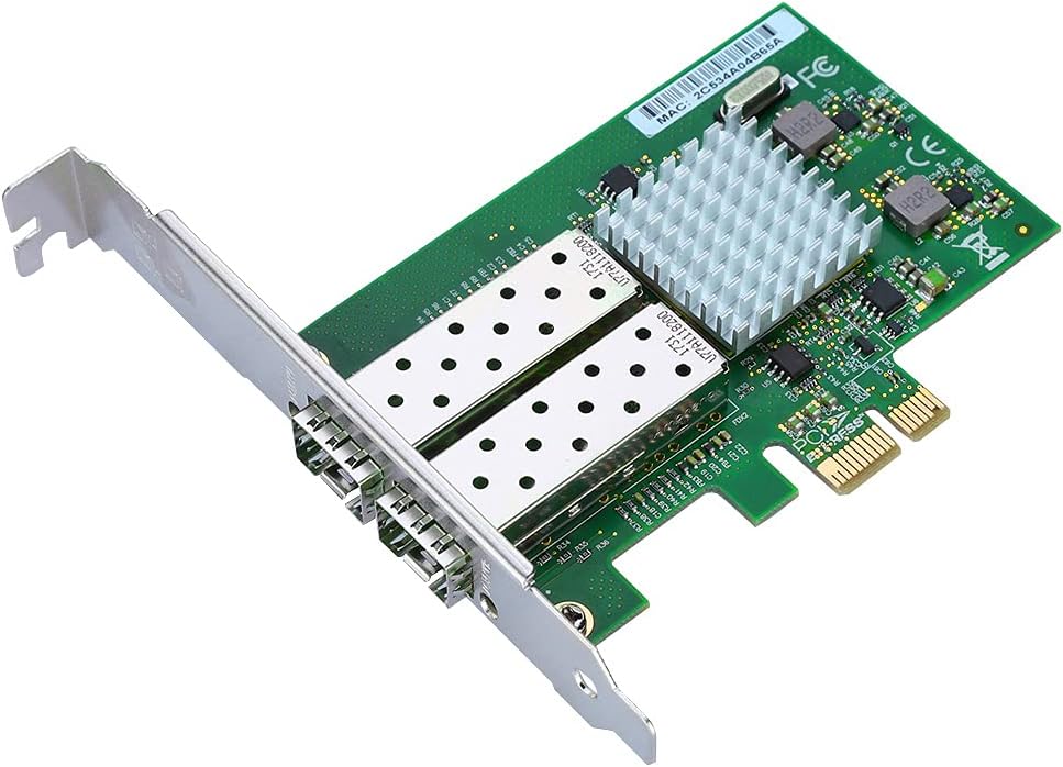Dual Gigabit Ethernet Fiber PCI-E Network Card O4322