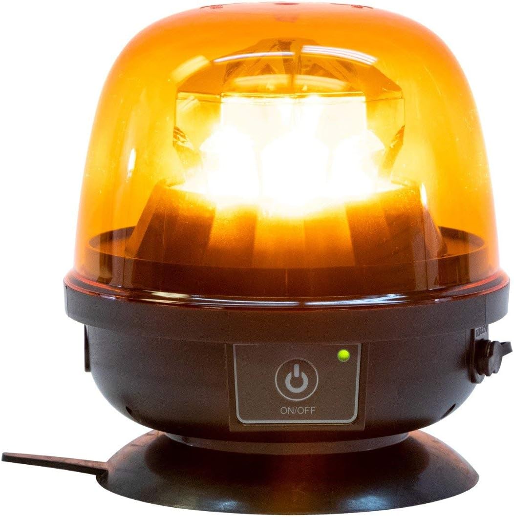 Magnetic Amber Remote-Control LED Beacon H923