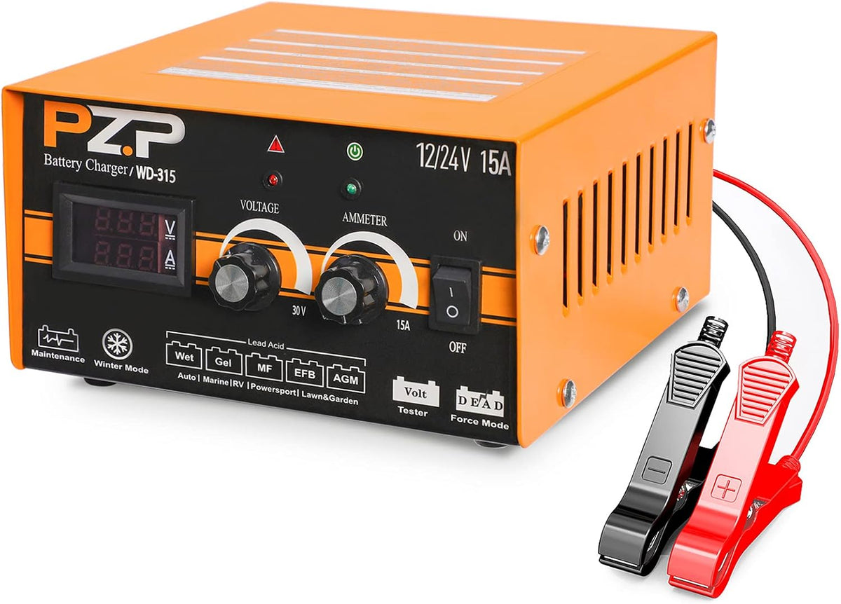 12 Volt 10A Automatic Battery Charger H779015