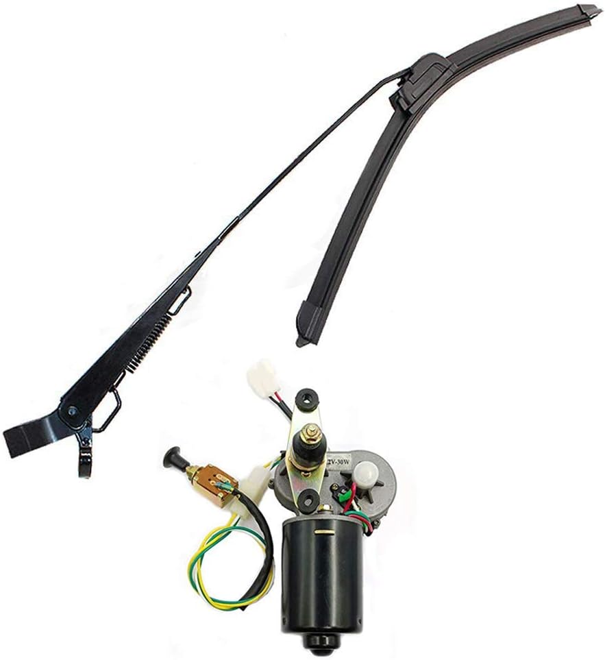 12V Electric Wiper Motor Assembly with Wiper Arm and Blade Z7766