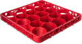 Red 20 Compartment Glass Rack Extender J4024