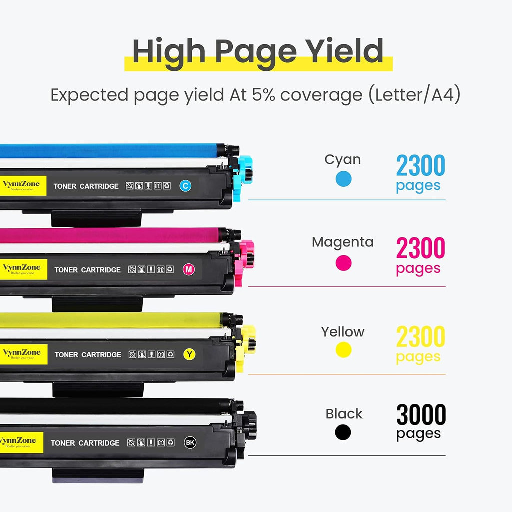 Black Cyan Magenta Yellow 4 Pack Toner Cartridge G942968