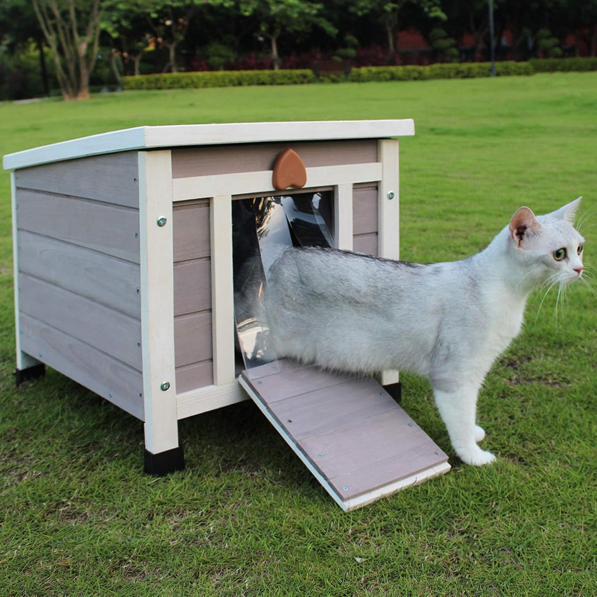 Cat Shelter Rabbit Hutch Bunny Cage B8456