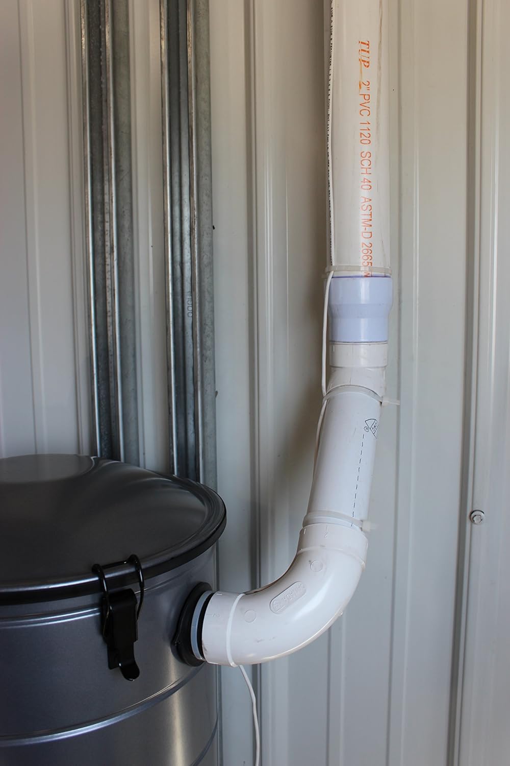 Wall Mounted Commercial Vacuum with 50 ft. Car Care Kit O884532