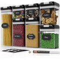 Airtight Food Storage Container Set 7 PC BPA-Free Clear G538