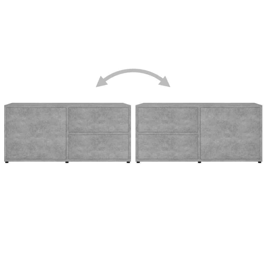 Concrete Gray TV Cabinet E601