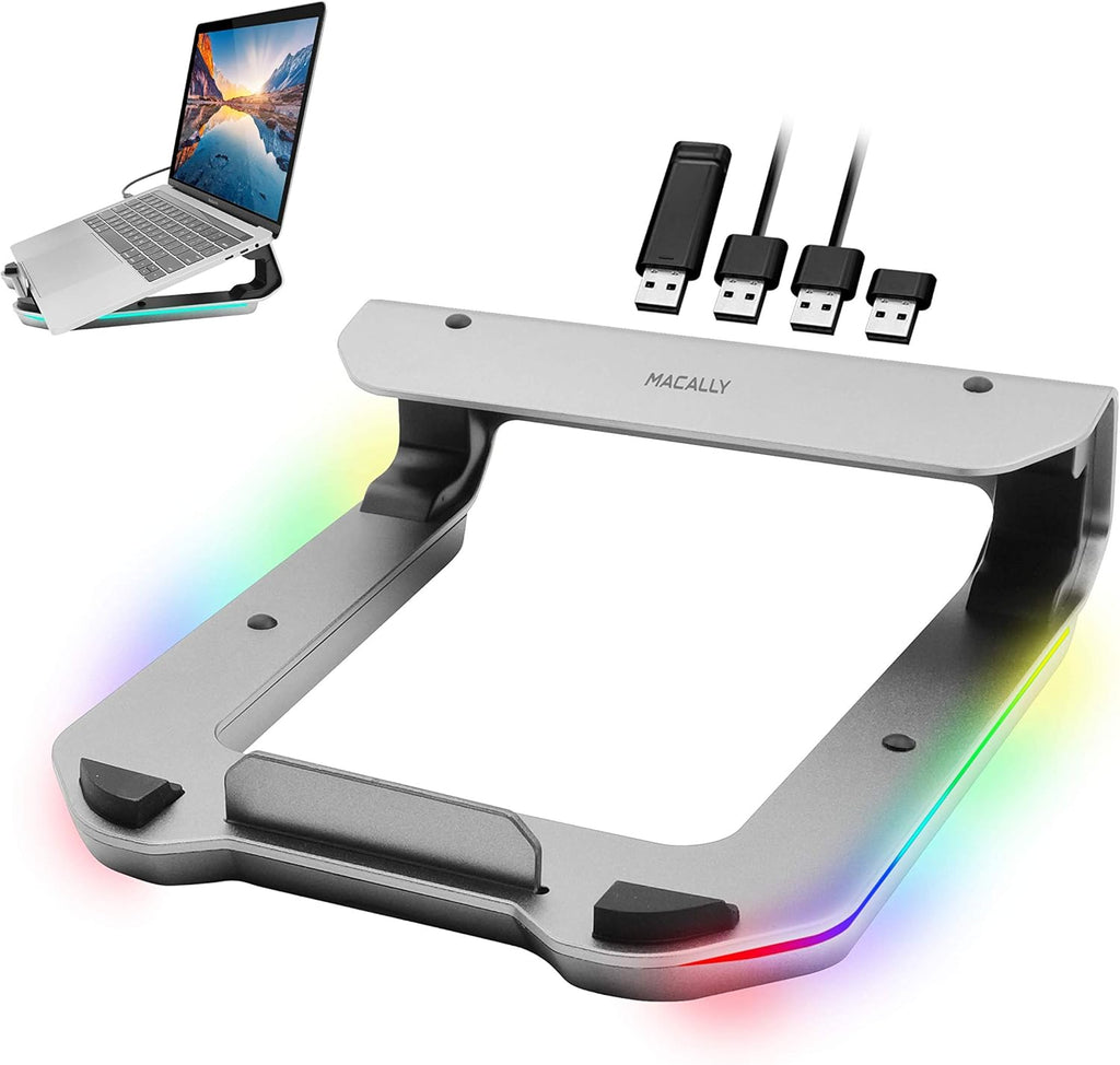 RGB Laptop Stand with USB Ports E855869