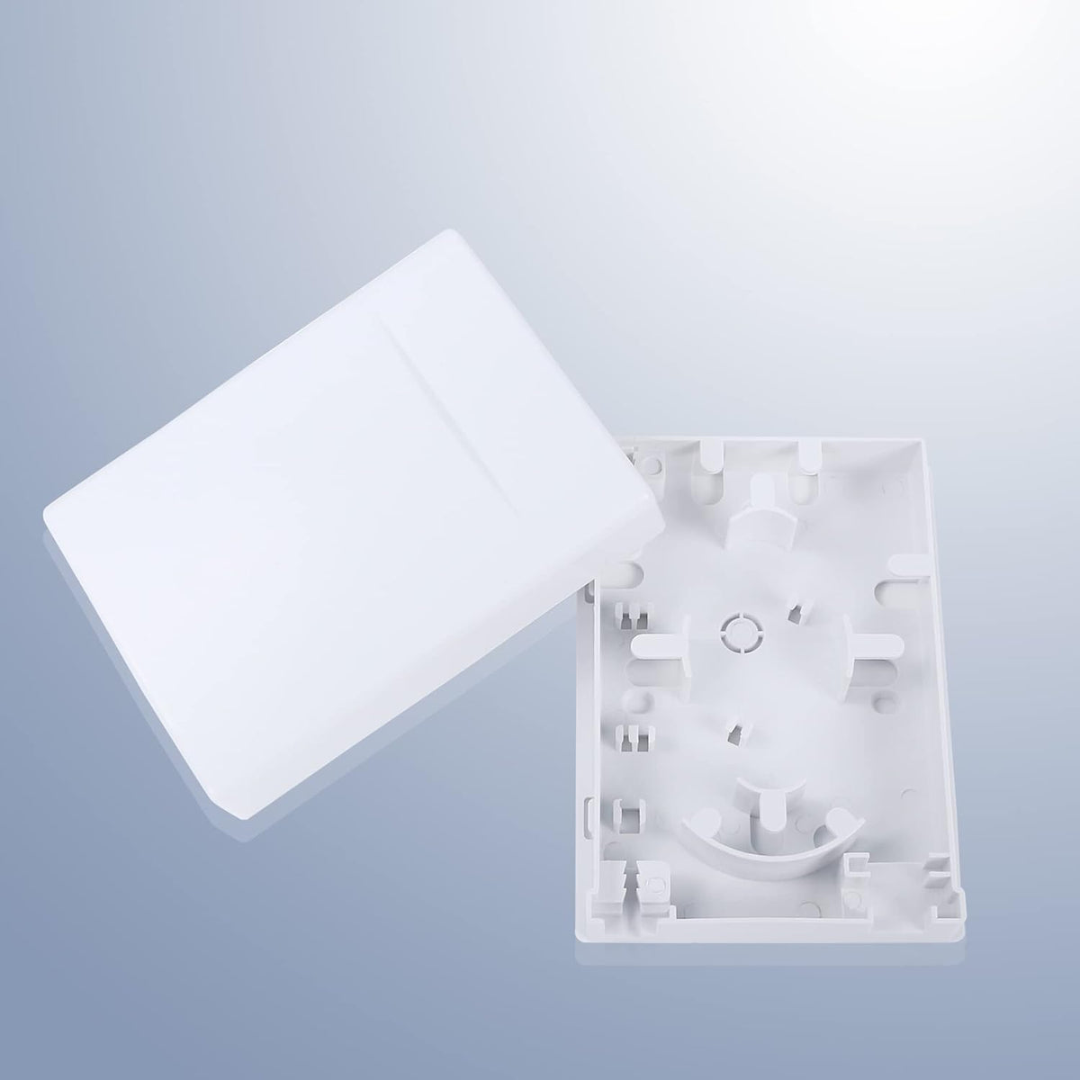 Fiber Optic Terminal Junction Box 2 Ports Pack of 2 B402926