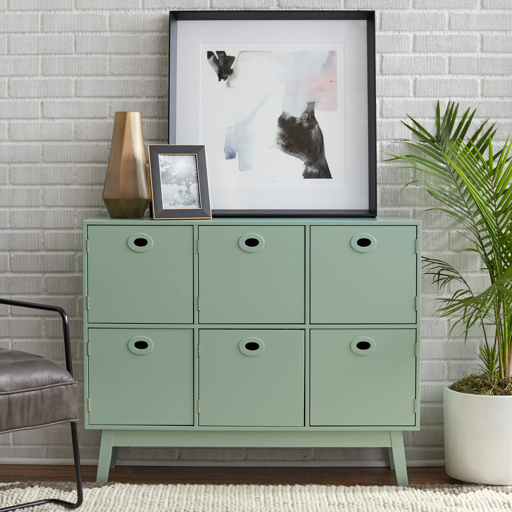 Mint Green Storage Cabinet S724431