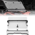 Full Heavy Duty UTV Clear Windshield 3-in-1 Vented X8107
