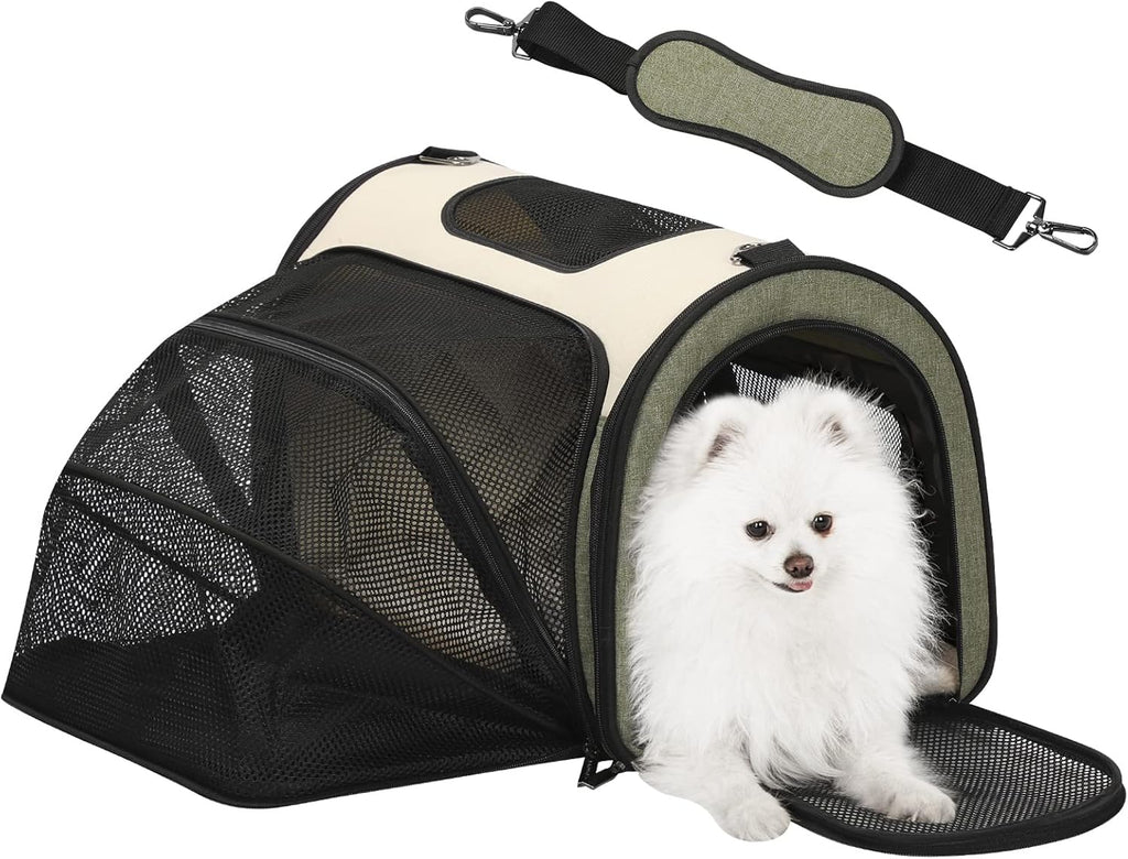 Airline Approved Expandable Collapsible Cat Carrier D6076