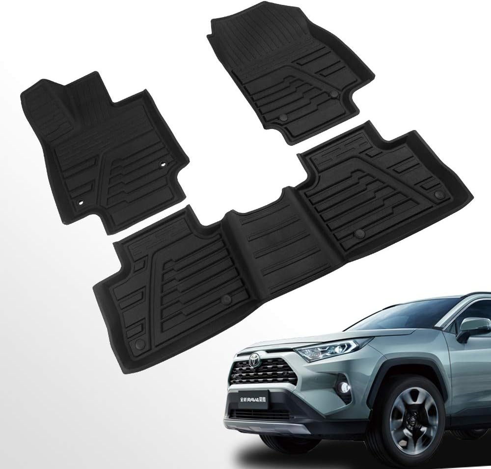 TPE All Weather Cargo Liner Trunk Mats Set of 4 O730
