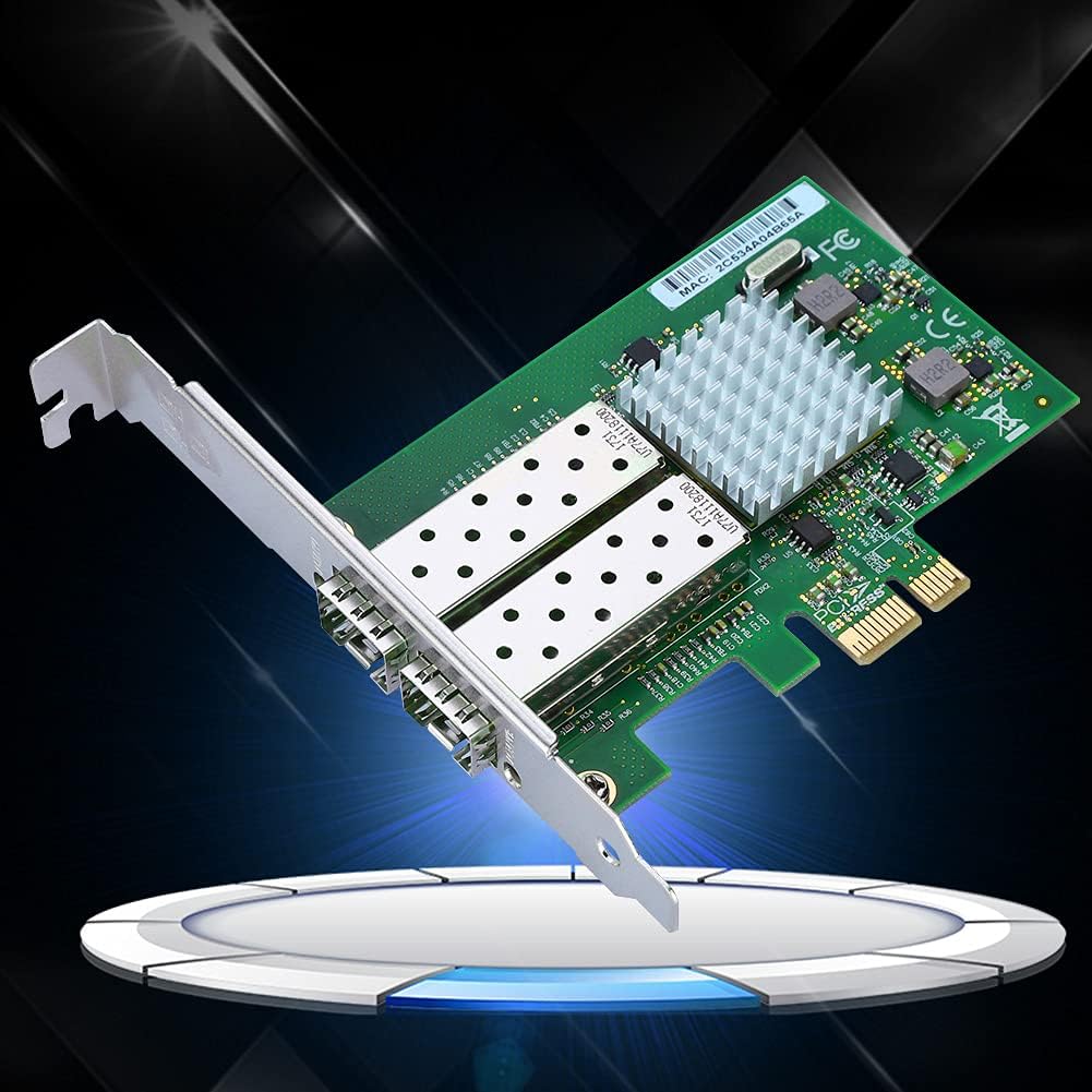 Dual Gigabit Ethernet Fiber PCI-E Network Card O4322