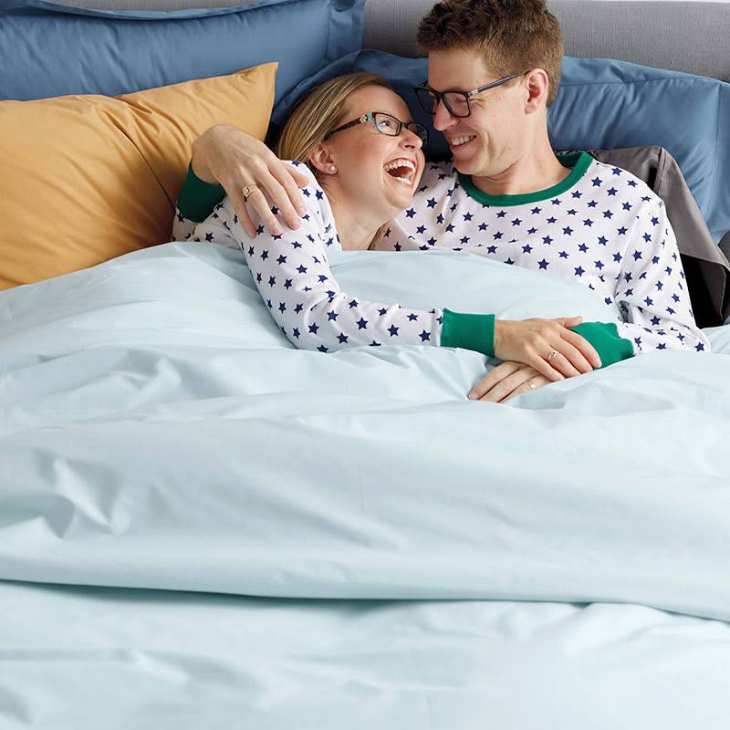 Butterscotch Cotton Percale King Fitted Sheet X2307