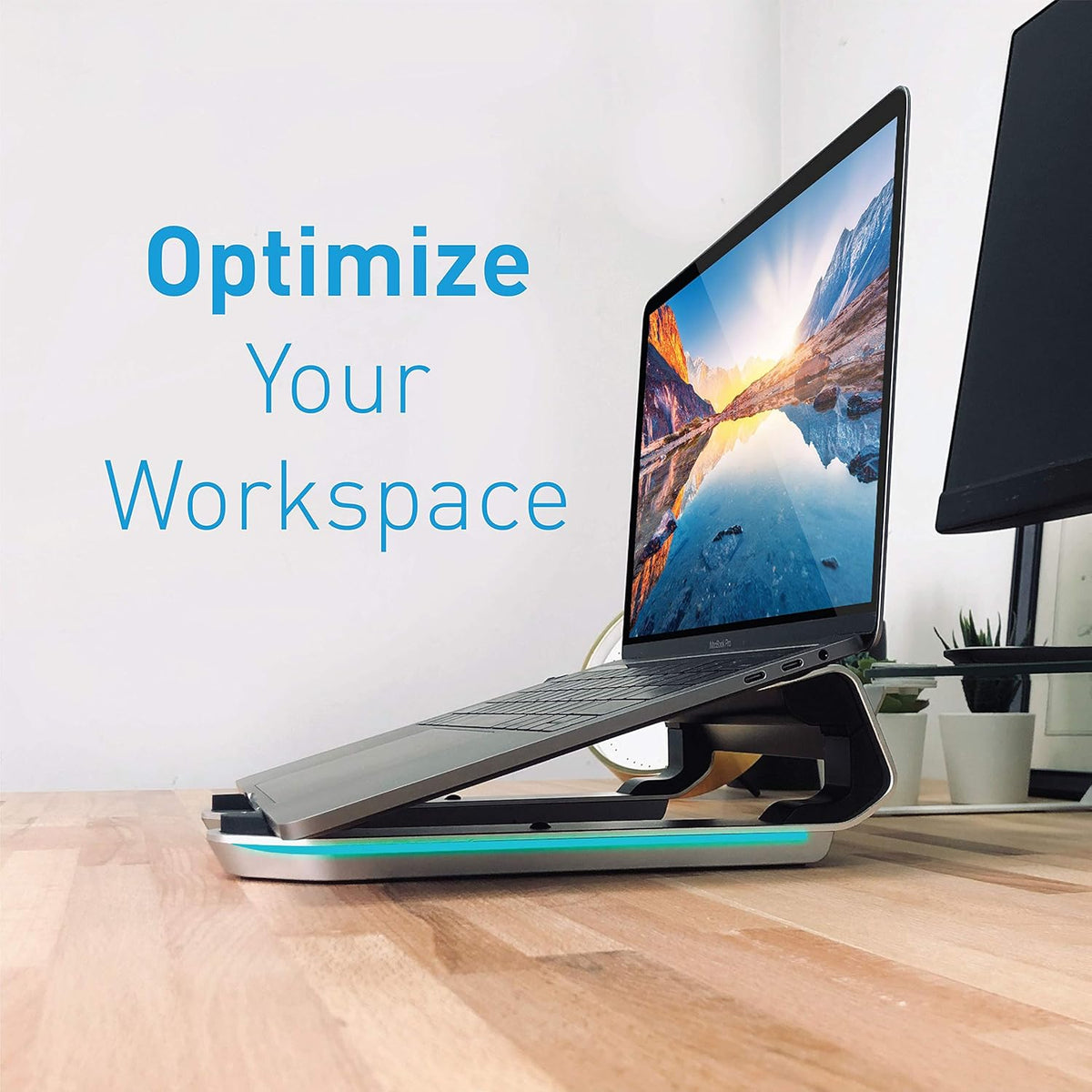 RGB Laptop Stand with USB Ports E855869