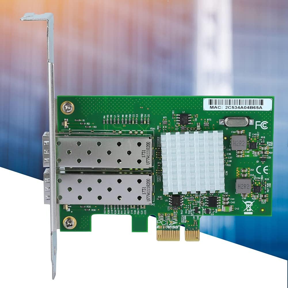 Dual Gigabit Ethernet Fiber PCI-E Network Card O4322