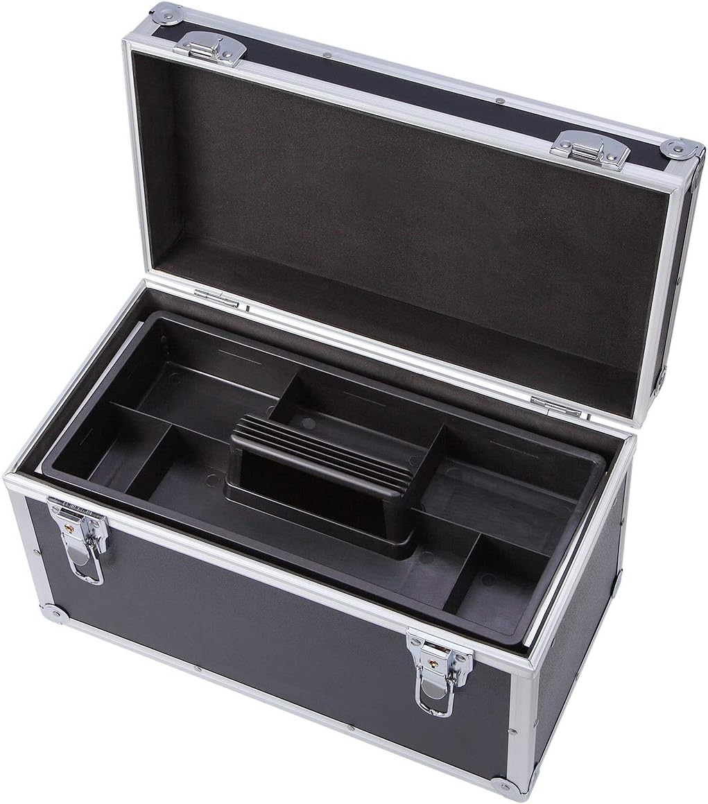 Lockable Portable Aluminum Tool Box N1661