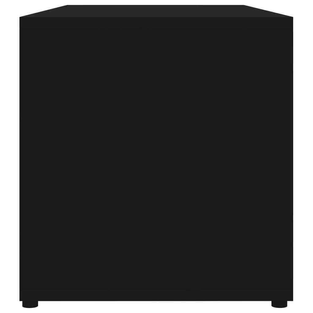 Black Chipboard TV Cabinet M594327