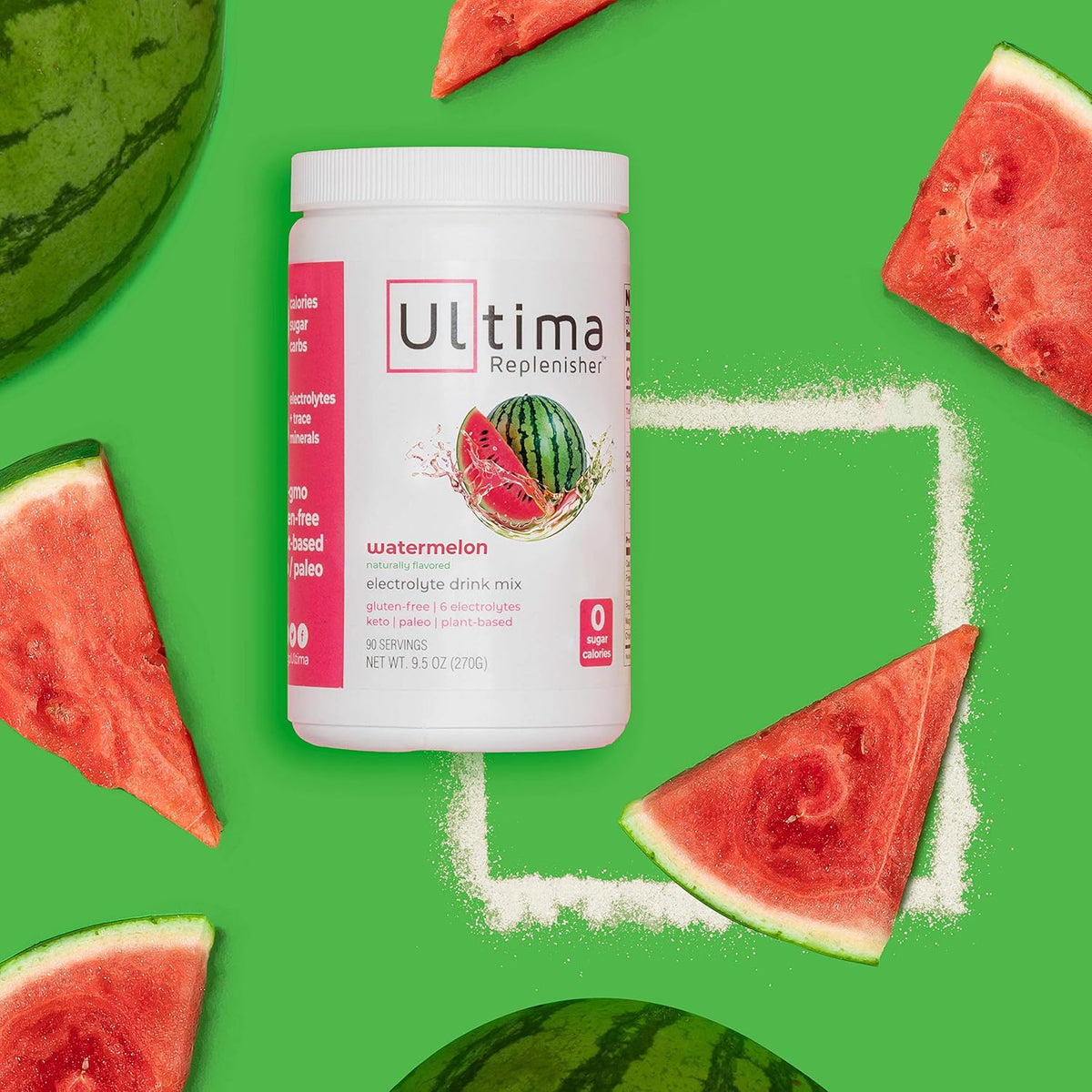Watermelon Sugar Free Electrolyte Powder 90 Servings C5108