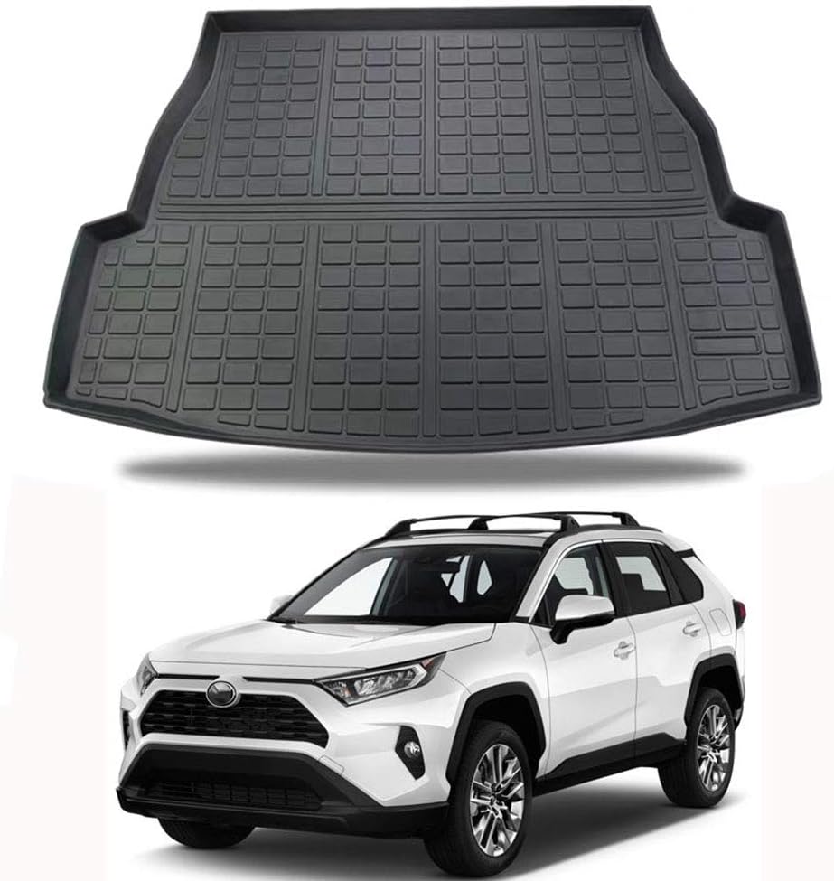 Black Cargo Liner Trunk Floor Mats X1840