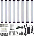 LED Under Cabinet Lighting Kit, Plug in Strip Lights with Dimmer Switch G6770