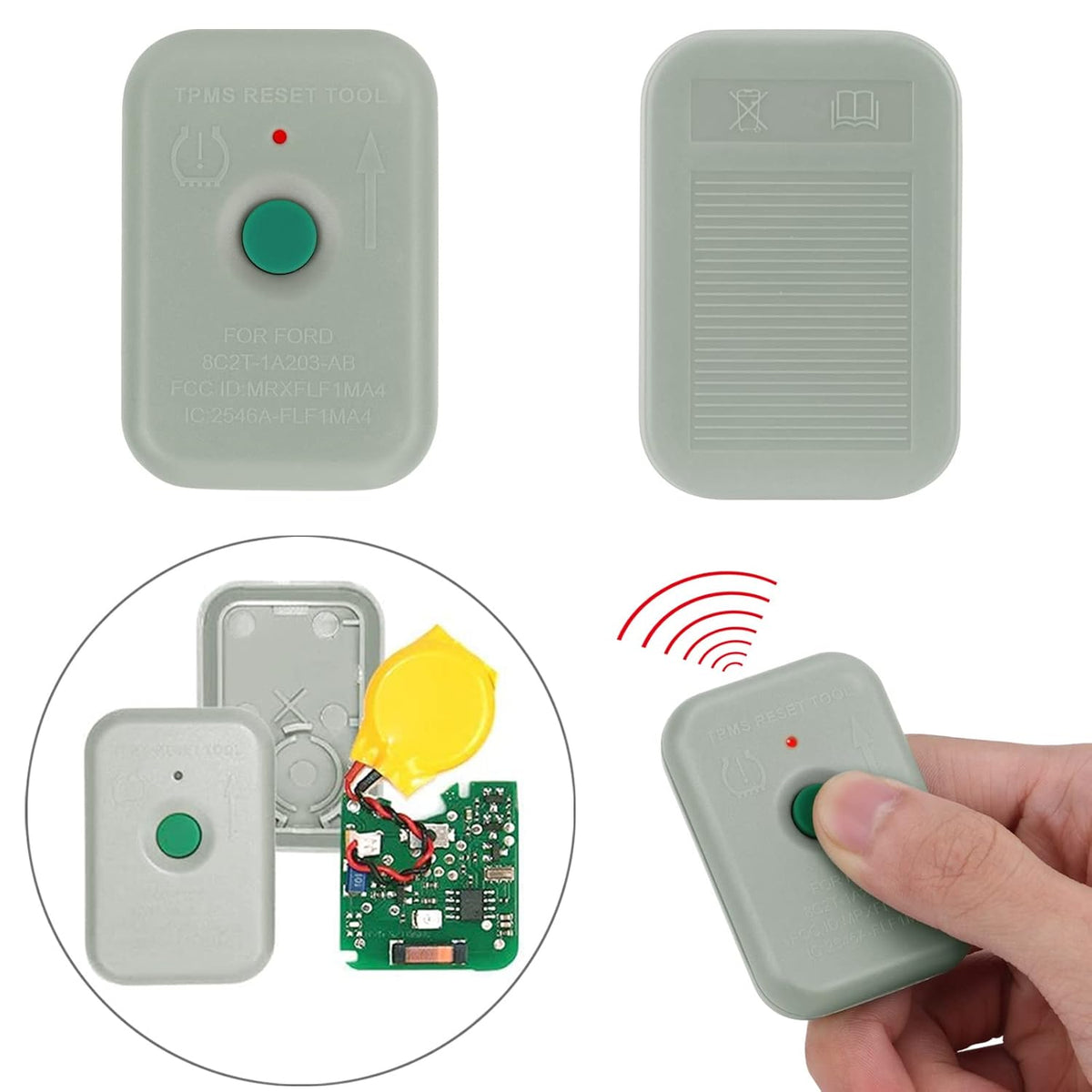 315MHz Tire Sensors with Relearn Tool F761
