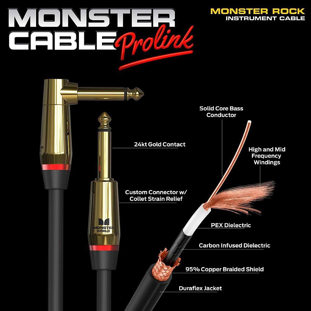 1/4 inch Straight to Instrument 6 ft Cable T117987
