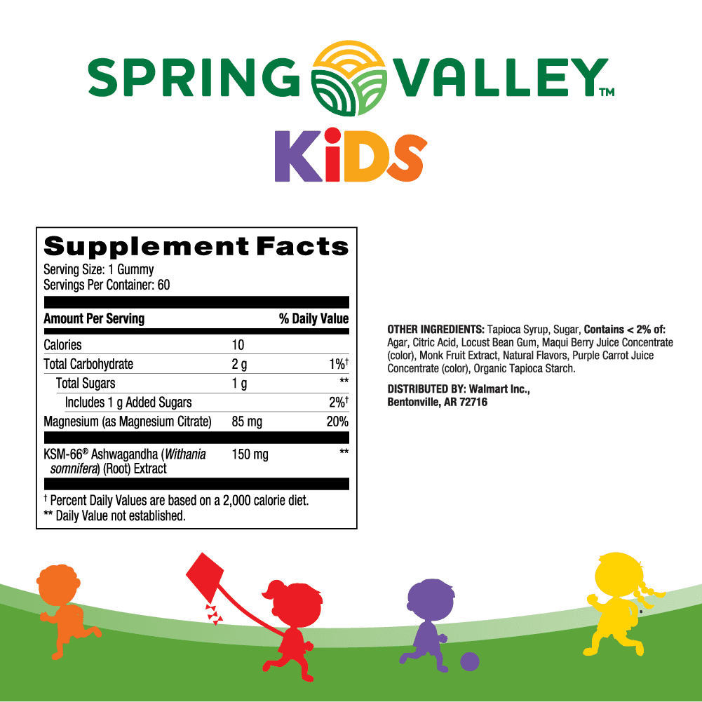 Ashwagandha Dietary Supplement Gummies, Mixed Berry, 60 Count H851360