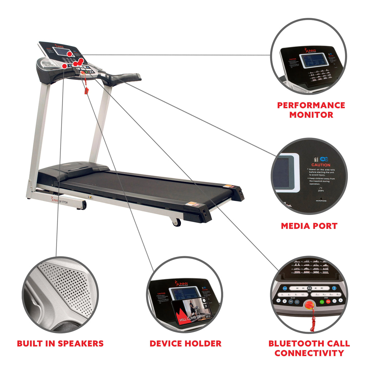 Motorized Incline Treadmill F155563