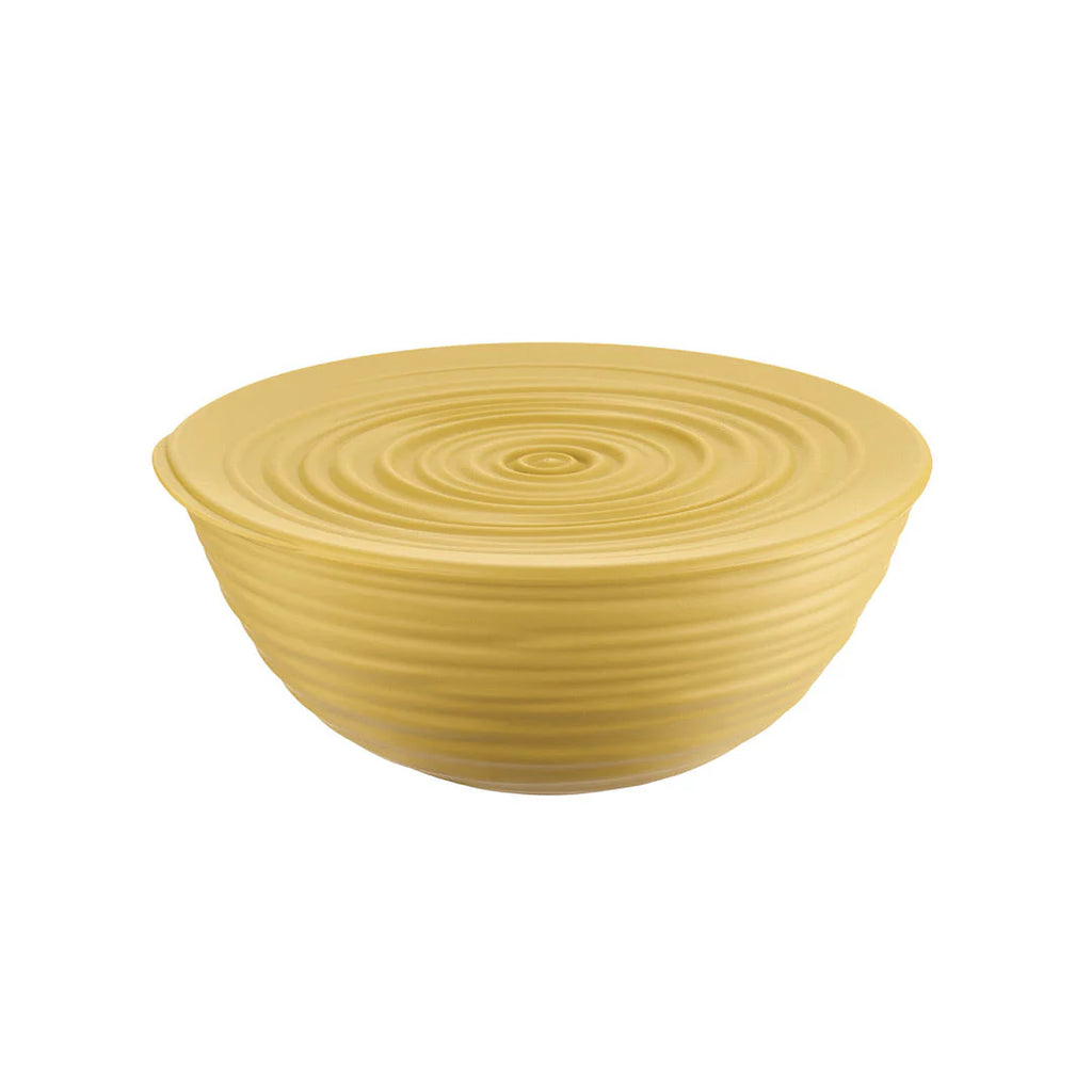 Bowl With Lid Mustard Yellow H8306