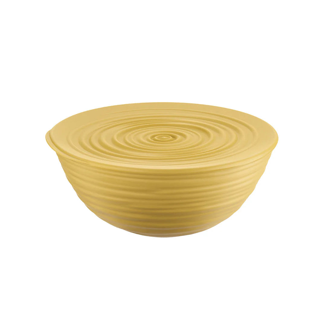 Bowl With Lid Mustard Yellow H8306