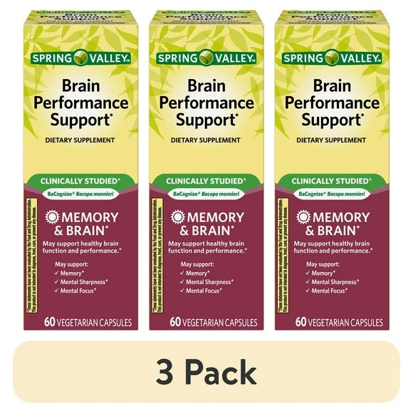 Dietary Supplement Vegetarian Capsules, 60 Count B76691
