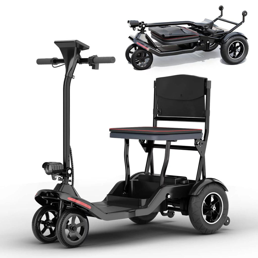 4 Wheel Portable Folding Mobility Scooter Y7508