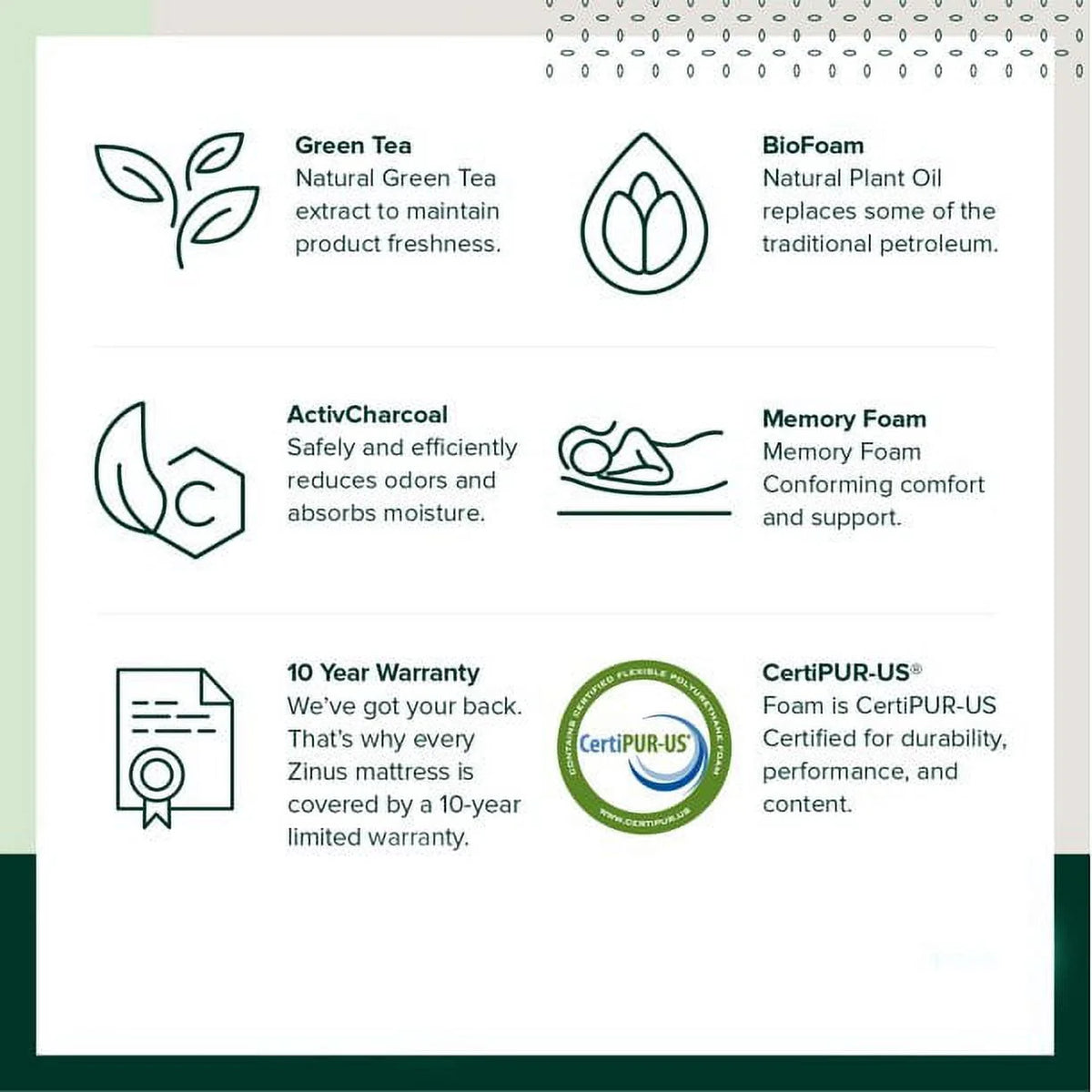 Pink Twin Memory Foam Mattress X38856