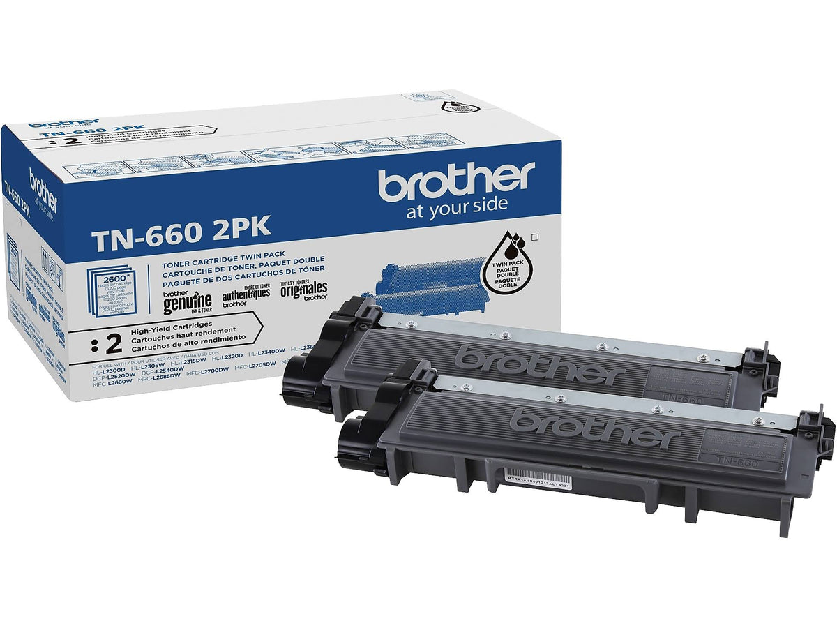 Black Toner Cartridge 2/Pack Z436610