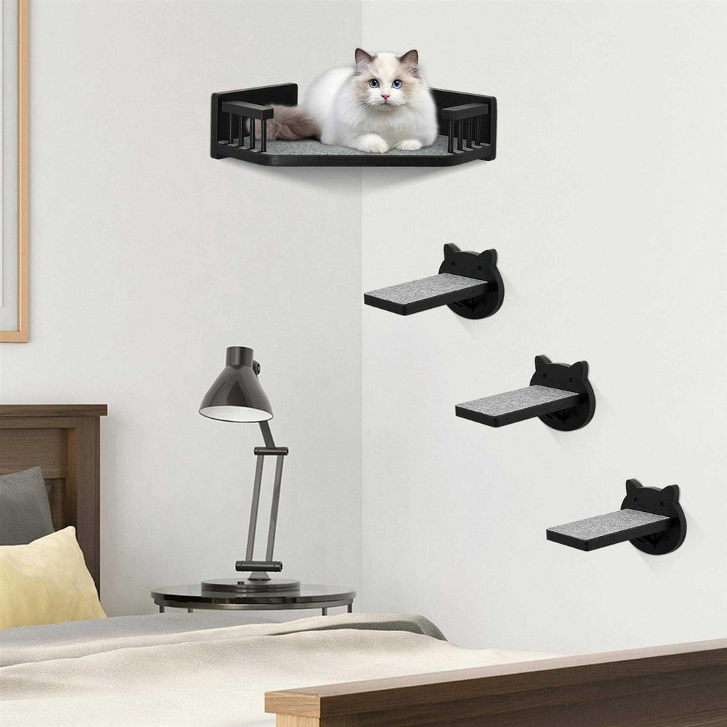 Cat Wall Shelves with 3 Steps G6433