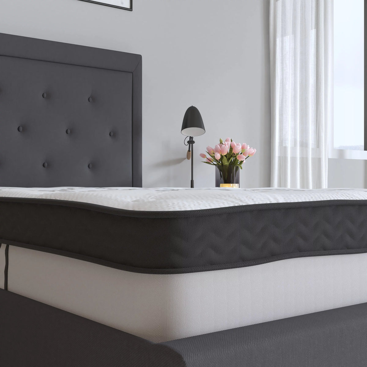 Queen Hybrid Mattress Pocket Spring and Memory Foam M118722