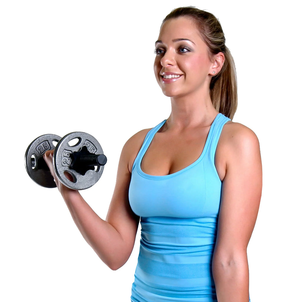 10 lb Standard 1 Weight Plate Set (2.5 lb x 4) L3605