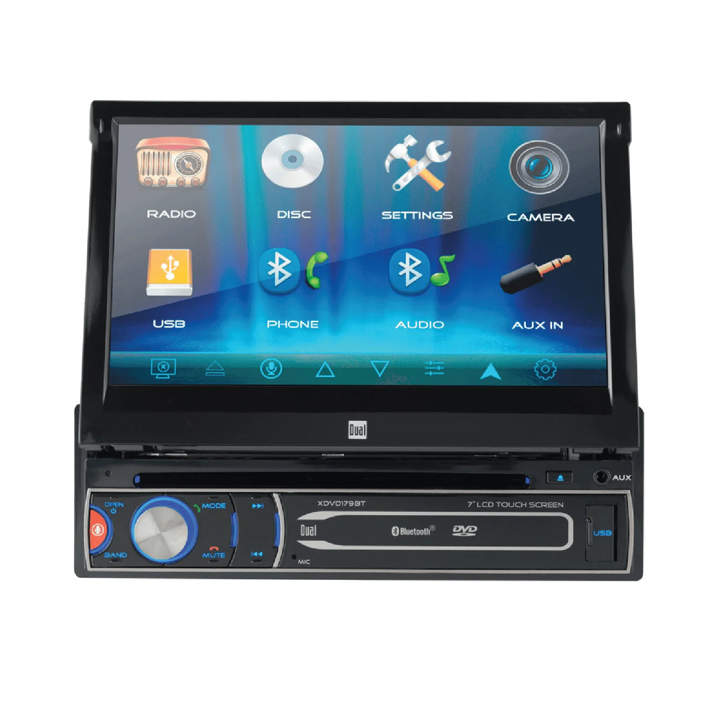 7 inch Single DIN Car Stereo with Motorized Touch Screen P597214