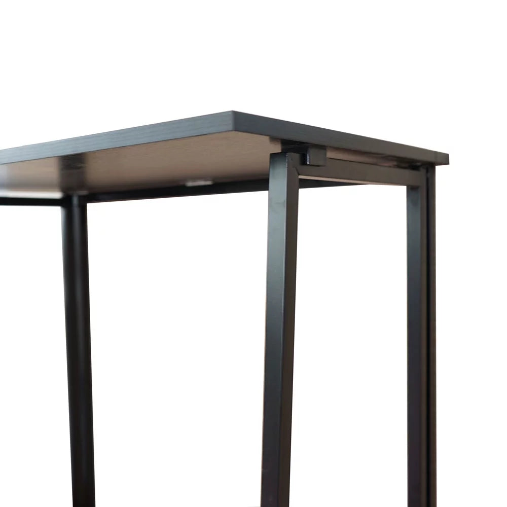 Folding Computer Desk Black L982300