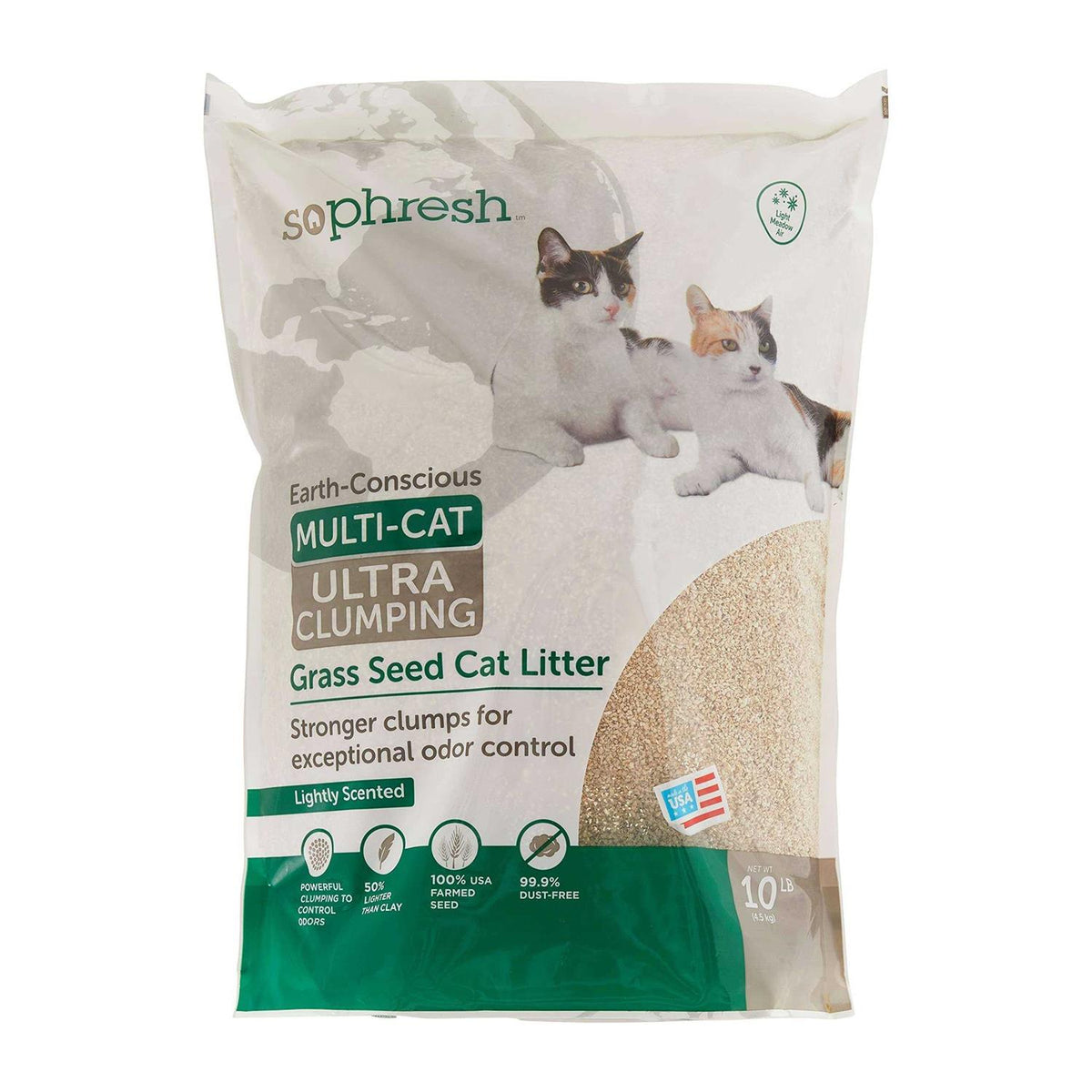 Extreme Clumping Scented Grass Seed Cat Litter J628285