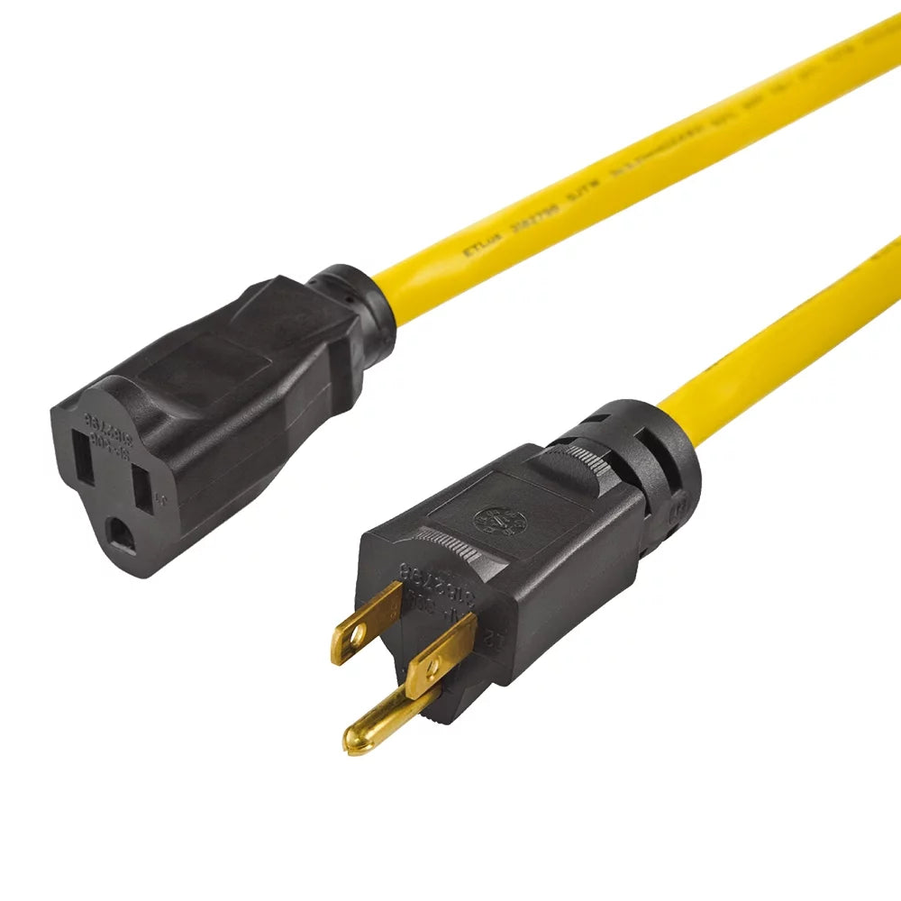 25FT 12/3 Extension Cord Yellow C889206