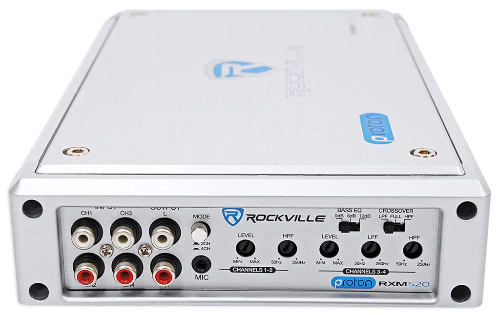 1600w Max 4 Channel Marine/ATV Amplifier N86604