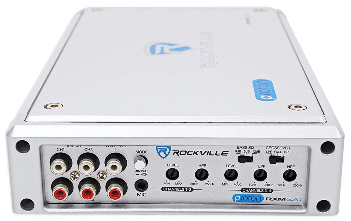 1600w Max 4 Channel Marine/ATV Amplifier N86604