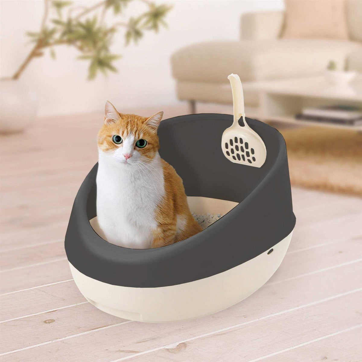 Rimmed Cat Litter Pan C33133
