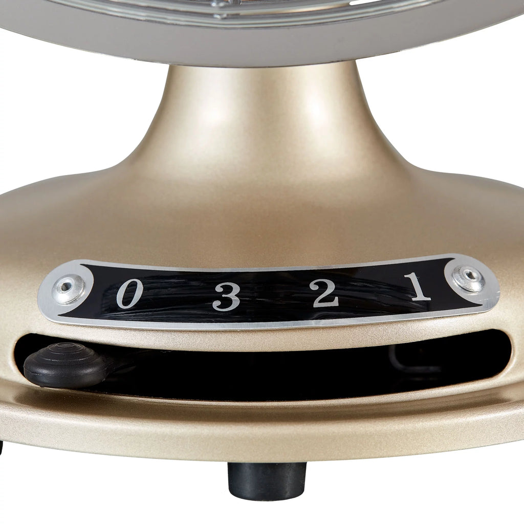 8 inch 3-Speed Metal Oscillating Table Fan W78744