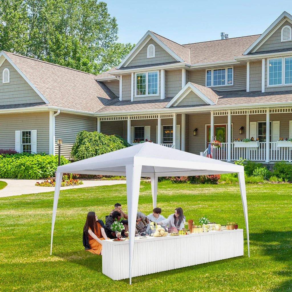 10' x 10' Waterproof White Canopy Tent W11035