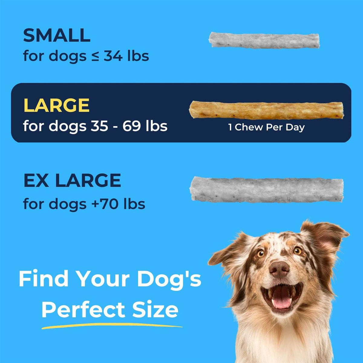 Soft Rawhide Chews Dogs D533