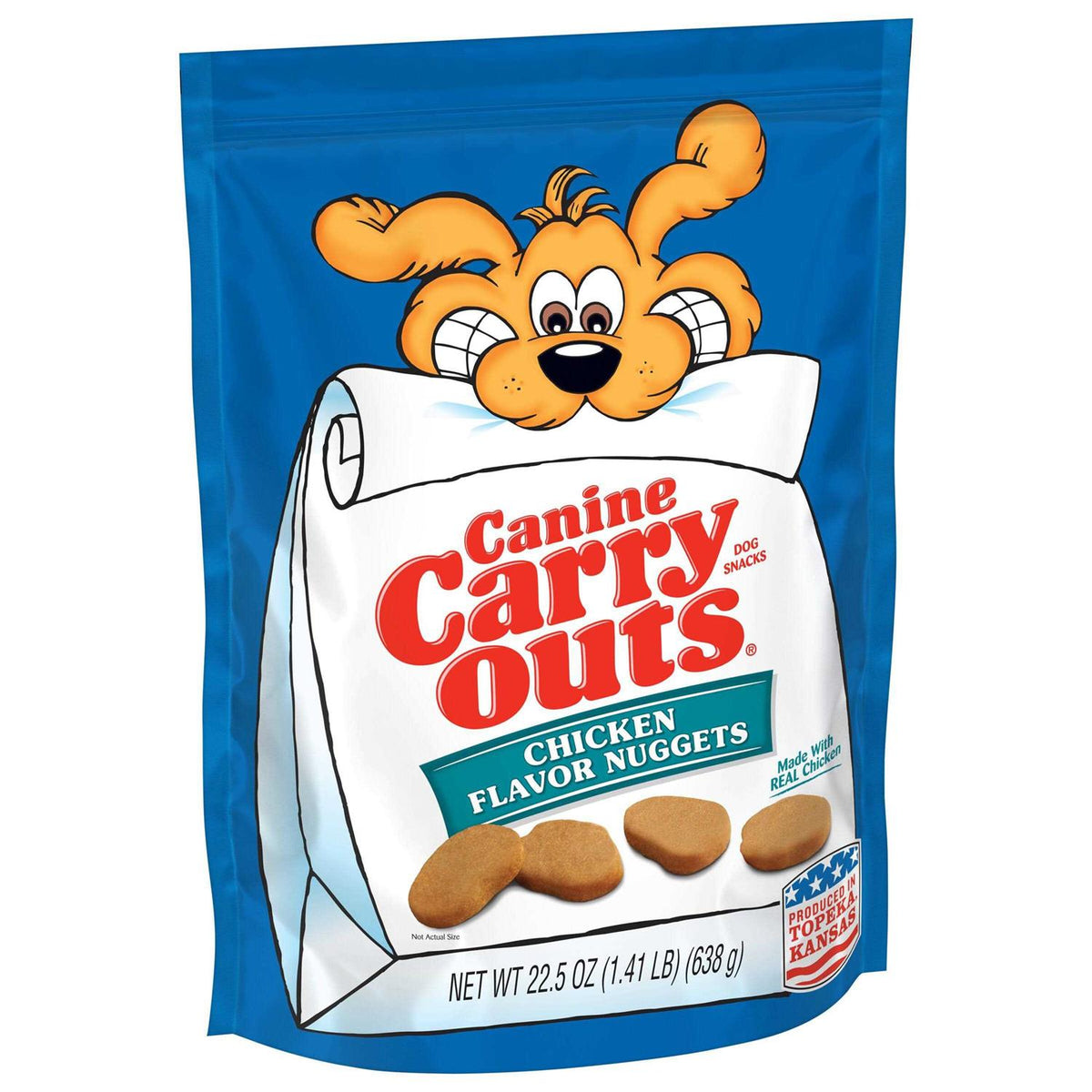 Chicken Flavor Nuggets Dog Snacks D4035